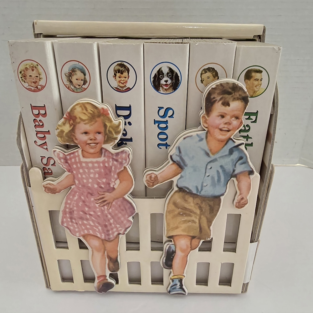 My First Dick And Jane Library Board Book Set NEW 6 Books In Box Childrens